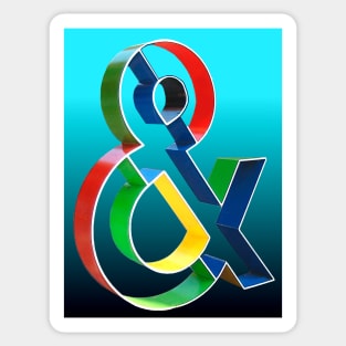 Ampersand Sticker